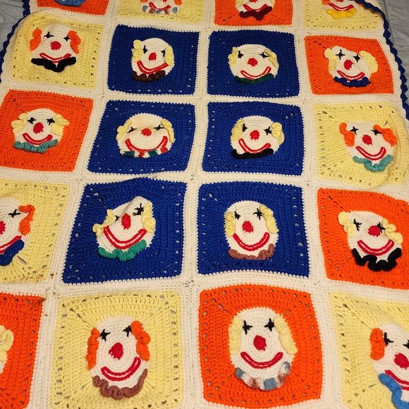 Hand crocheted baby room set